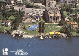 11865245 Bissone Lago Di Lugano Fliegeraufnahme Bissone - Other & Unclassified