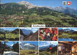 11864305 Adelboden Luftseilbahn Blume Ziege Alpen Ortsansicht Adelboden BE - Other & Unclassified