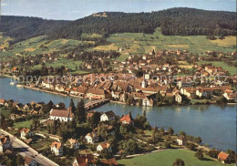 11863825 Stein Rhein Fliegeraufnahme Schloss Hohenklingen Stein Am Rhein - Sonstige & Ohne Zuordnung