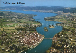 11863805 Stein Rhein Fliegeraufnahme Insel Werd Stein Am Rhein - Autres & Non Classés