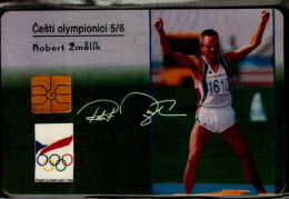 TELECARTE ETRANGERE..  JEUX OLYMPIQUE....ROBERT ZMELIK - Sport