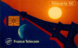 TELECARTE 50..FRANCE TELECOMM...TOUT EIFFEL - 50 Unità  