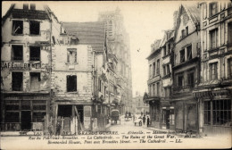 CPA Abbeville Somme, Die Ruinen Des Krieges, Zerbombte Häuser - Autres & Non Classés