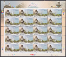 Malaysia 2013 MNH Lighthouses In Malaysia, Light House, Fort Cornwallis, Pulau Pinang, Lighthouse Sheet - Malaysia (1964-...)