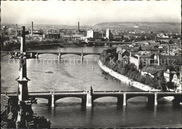 11822575 Basel BS Blick Vom Muensterturm Rheinbruecken Basel BS - Altri & Non Classificati