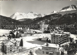 11822495 Arosa GR Ortsblick Mit Alpen Arosa - Other & Unclassified