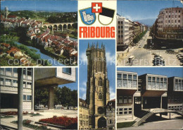 11820195 Fribourg FR Ville Et La Sarine Boulevard De Perolles Universite Cathedr - Autres & Non Classés