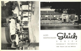 11779205 Zuerich Diaet Restaurant Gleich Zuerich - Autres & Non Classés