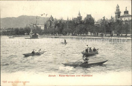 11779005 Zuerich Rotes Schloss Und Alpenquai Zuerich - Sonstige & Ohne Zuordnung