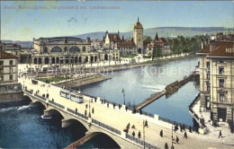 11778595 Zuerich Bahnhofbruecke Hauptbahnhof Und Landesmuseum Zuerich - Sonstige & Ohne Zuordnung