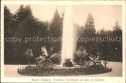 11777185 Baden AG Fontaine Lumineuse Au Parc Du Casino Baden - Andere & Zonder Classificatie