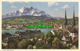 R613811 Luzern Mit Pilatus. 3291. Globetrotter A. G - Wereld