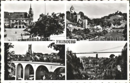 11773735 Fribourg FR Vue Generale Pont Du Gotteron Hotel De Ville  Pont De Zaehr - Autres & Non Classés