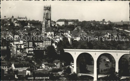 11773715 Fribourg FR Vue Generale Pont De Zaehringen Cathedrale Fribourg - Autres & Non Classés