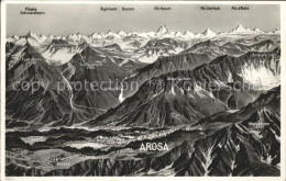 11773155 Arosa GR Panorama Piz Kesch Piz D  Aela Flueela Schwarzhorn Arosa - Autres & Non Classés