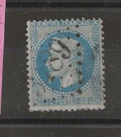 N 29B Ob Gc3489 - 1863-1870 Napoléon III Con Laureles