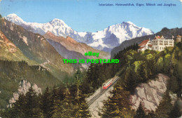 R613862 Interlaken. Heimwehfluh. Eiger. Monch Und Jungfrau. No. 1111. Photogr. G - Mundo