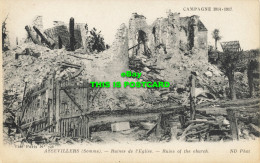 R612741 Vise Paris No. 746. Assevillers. Somme. Ruines De LEglise. Ruins Of Chur - Mundo