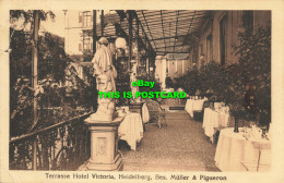 R613373 Terrasse Hotel Victoria. Heidelberg. Bes. Muller And Pigueron. R. Wirsin - Welt