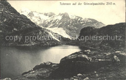 11762365 Totensee VS Auf Der Grimselpasshoehe Oberwald - Andere & Zonder Classificatie