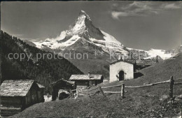 11762075 Zermatt VS Findeln Matterhorn  - Autres & Non Classés