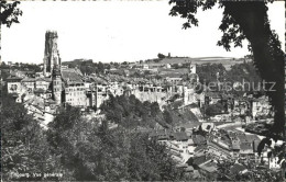 11757565 Fribourg FR Vue Generale La Cathedrale Fribourg - Autres & Non Classés