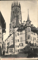 11757035 Fribourg FR La Tournalletaz Et La Cathedrale Fribourg - Otros & Sin Clasificación