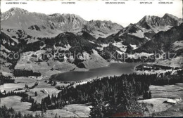 11756045 Lac Noir Schwarzsee FR Mit Kaiseregg Schafberg Spitzfluh Koerblifluh Fr - Autres & Non Classés