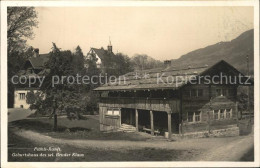 11755615 Fluehli Ranft Geburtshaus De Bruder Klaus  Sachseln OW - Autres & Non Classés