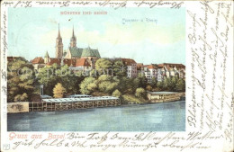 11755235 Basel BS Rhein Muenster Basel BS - Sonstige & Ohne Zuordnung