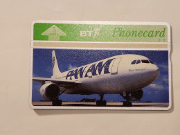 United Kingdom-(BTG-510)-Pan Am Airbus-"Clipper-(430)(505C79281)(tirage-600)-price Cataloge-10.00£-mint - BT Emissions Générales