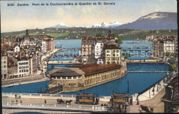 11754845 Geneve GE Pont De La Coulovreniere Et Quartier De St Gervais Geneve - Autres & Non Classés