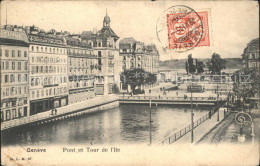 11754685 Geneve GE Pont Et Tour De L'Ile Geneve - Autres & Non Classés