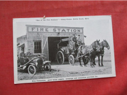 L Fire Station. Camp Custer Battle Creek   Michigan   Ref 6401 - Andere & Zonder Classificatie