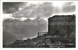 11751205 Pontresina Sommerabend Auf Dem Obern Schafberg Segantinihuette Pontresi - Altri & Non Classificati