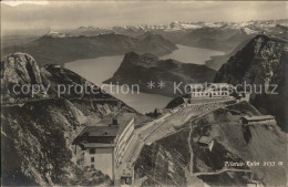 11750175 Pilatus Kulm Hotels Mit Vierwaldstaettersee Und Alpen Pilatus  - Autres & Non Classés