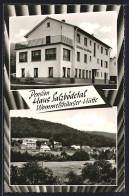 AK Wommelshäuser-Hütte, Pension Haus Salzbödetal, Ortsansicht  - Autres & Non Classés