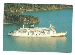 Cruise Liner M/S SVEA CORONA - Special Stamped - SILJA LINE Shipping Company - - Autres & Non Classés