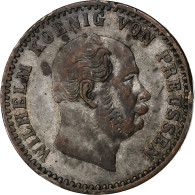 Monnaie, Etats Allemands, PRUSSIA, Wilhelm I, 2-1/2 Silber Groschen, 1870 - Groschen & Andere Kleinmünzen