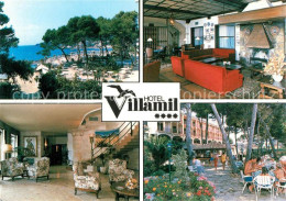 73360605 Paguera Mallorca Islas Baleares Hotel Villamil Restaurant Strand Paguer - Andere & Zonder Classificatie