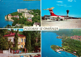 73360478 Omisalj Fliegeraufnahme  Omisalj - Croatia