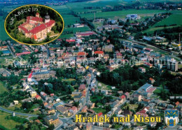 73360444 Hradek Nad Nisou Grottau Schloss Grabstein Fliegeraufnahme Hradek Nad N - Tchéquie