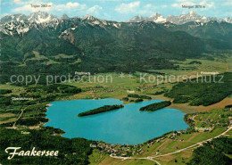 73360438 Faakersee Und Umgebung Alpenpanorama Fliegeraufnahme Faakersee - Autres & Non Classés