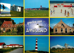 73360405 Ameland Natuurcentrum Strand Leuchtturm  Ameland - Autres & Non Classés