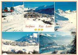 73360229 Serfaus Tirol Mit Fiss Und Ladis Luftseilbahn Panorama Serfaus Tirol - Autres & Non Classés