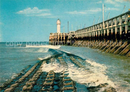 73360223 Oostduinkerke Leuchtturm Wellenbrecher Oostduinkerke - Oostduinkerke