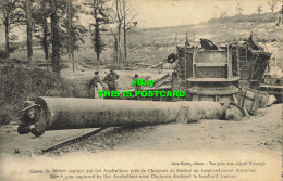 R613905 380 M M Gun Captured By Australians Near Chuignes Destined To Bombard Am - Mundo