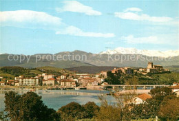 73360154 San Vicente De La Barquera Vista Parcial Y Picos De Europa San Vicente - Andere & Zonder Classificatie