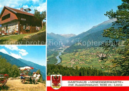73360050 Lienz Tirol Gasthaus Venedigerwarte Landschaftspanorama Lienzer Talbode - Autres & Non Classés