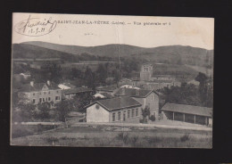 CPA - 42 - Saint-Jean-la-Vêtre - Vue Générale N°1 - Circulée En 1911 (pli) - Other & Unclassified